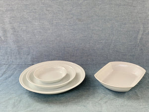 Hakusan Yoshizubori Plate - CIBI Hakusan Porcelain